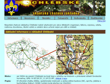 Tablet Screenshot of chlebske.org